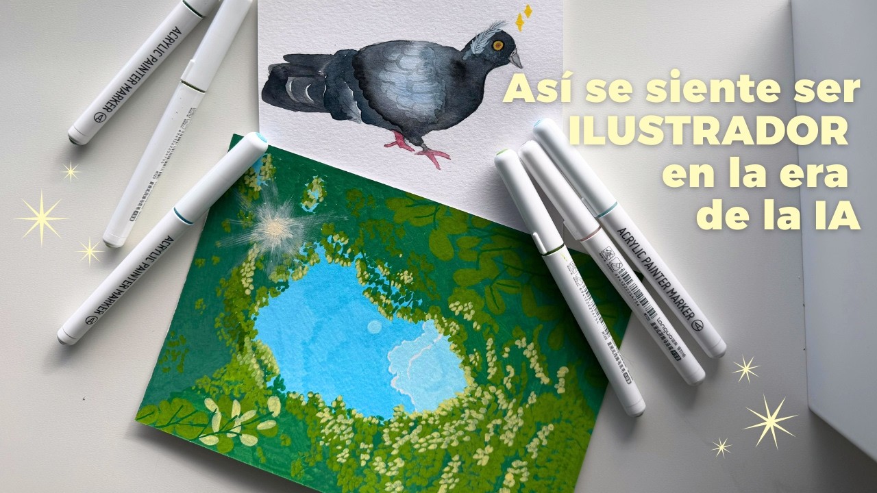 As&iacute; se siente ser ilustrador en la era de la inteligencia artificial
