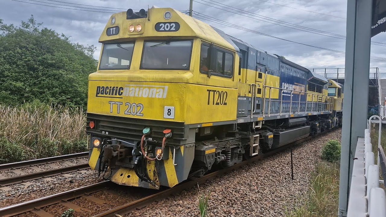 10/03/26 Pacific National Coal Train BG146 passing Tarro 
