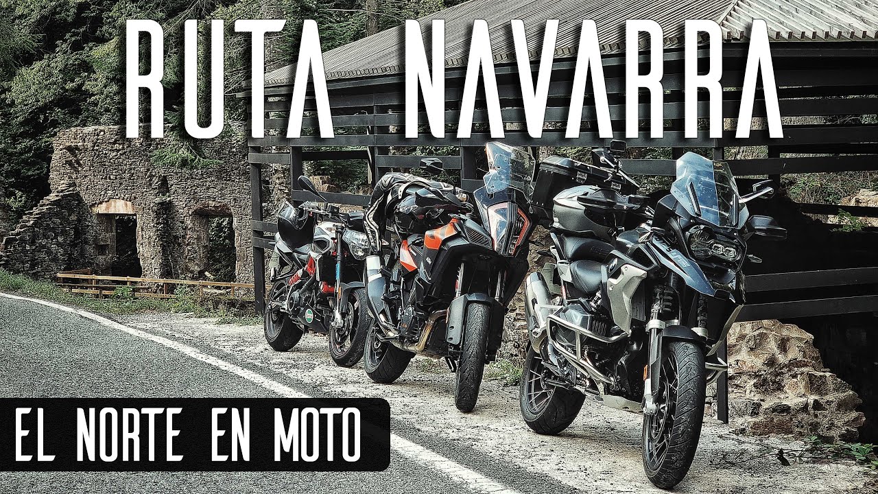 🔥RUTA en MOTO🏍 por NAVARRA con 🐺BMW R1250GS Triple Black | El Norte En Moto