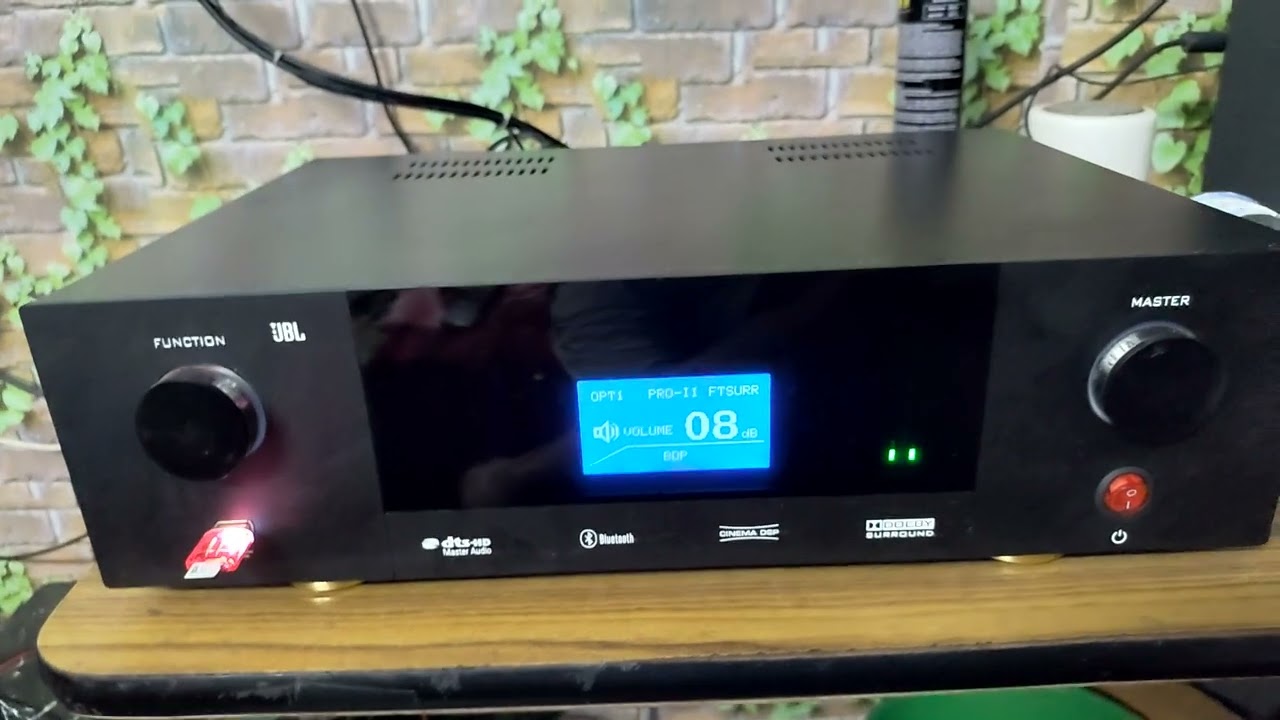 5.1 Amplifier with Dolby heavy with 10" satellite speakers and 12" subwoofer 2 parallel connection