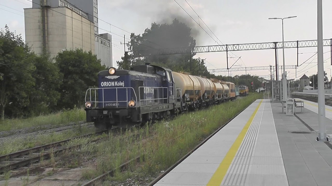 SM42 Orion Kolej z pociągiem do odchwaszczania tor&oacute;w CHOT + Rp1