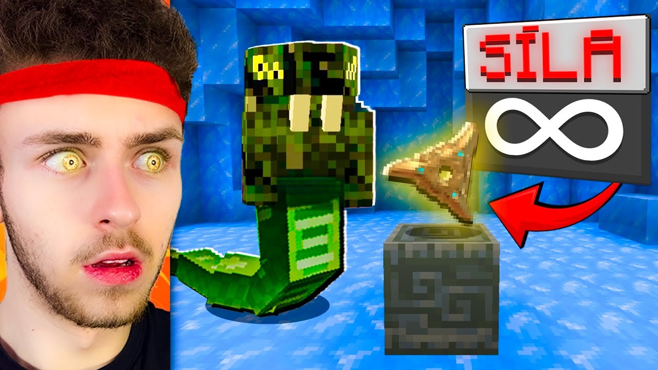 Získal jsem NEJSILNĚJŠÍ Ninja Zbraň v Minecraftu