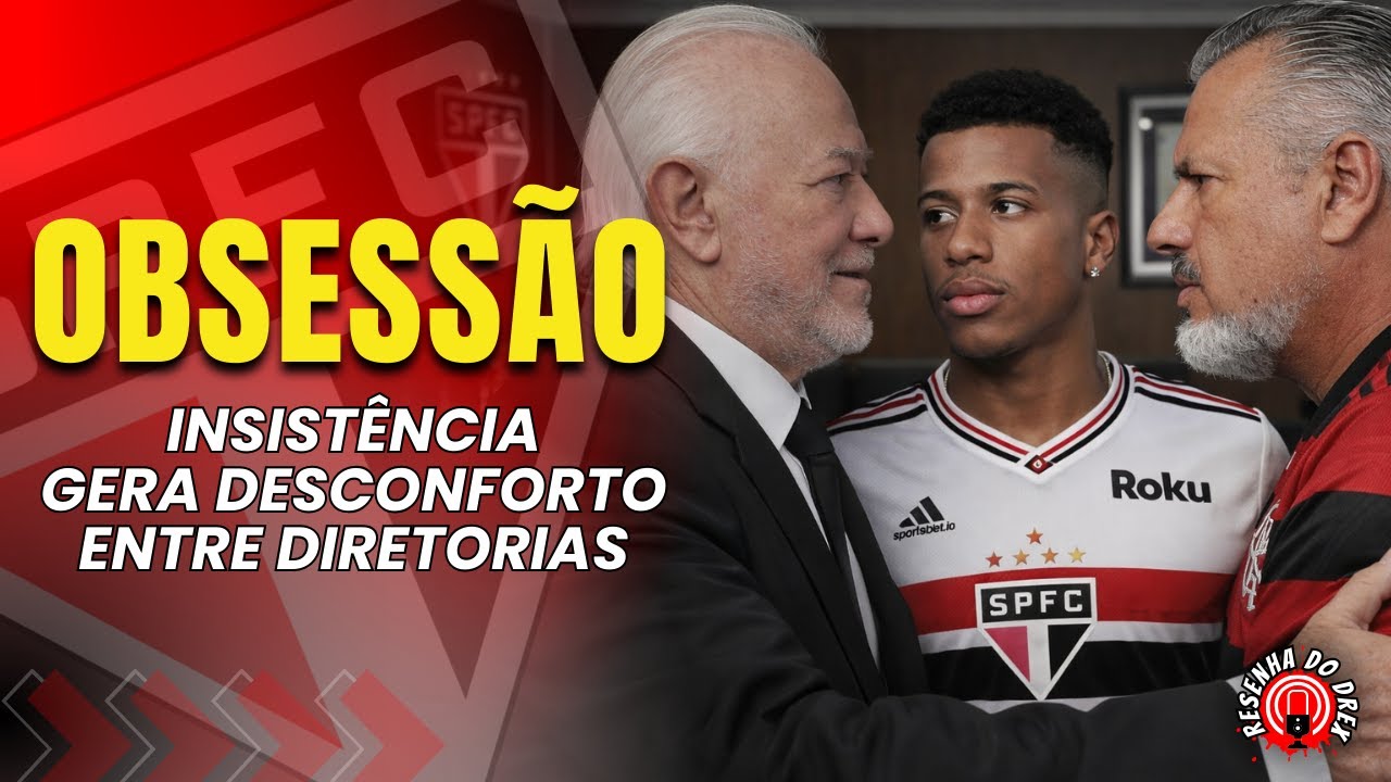 BLINDAGEM NO SPFC! OBSESSÃO DO FLAMENGO POR MARCOS ANTÔNIO FAZ TRICOLOR TOMAR ATITUDE DEFINITIVA!