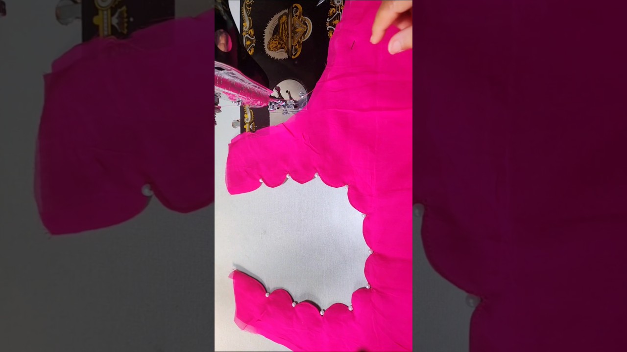 suit / Blouse neck design