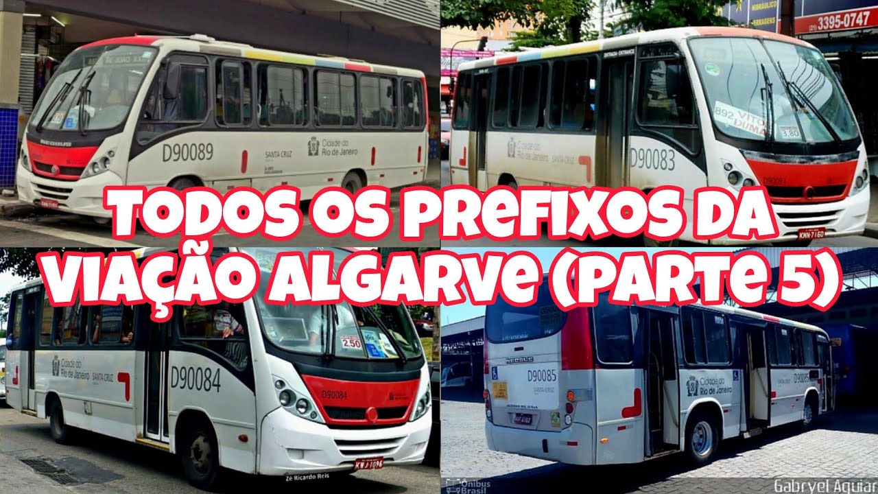 Todos Os Prefixos Da Viação Algarve (Parte 5)