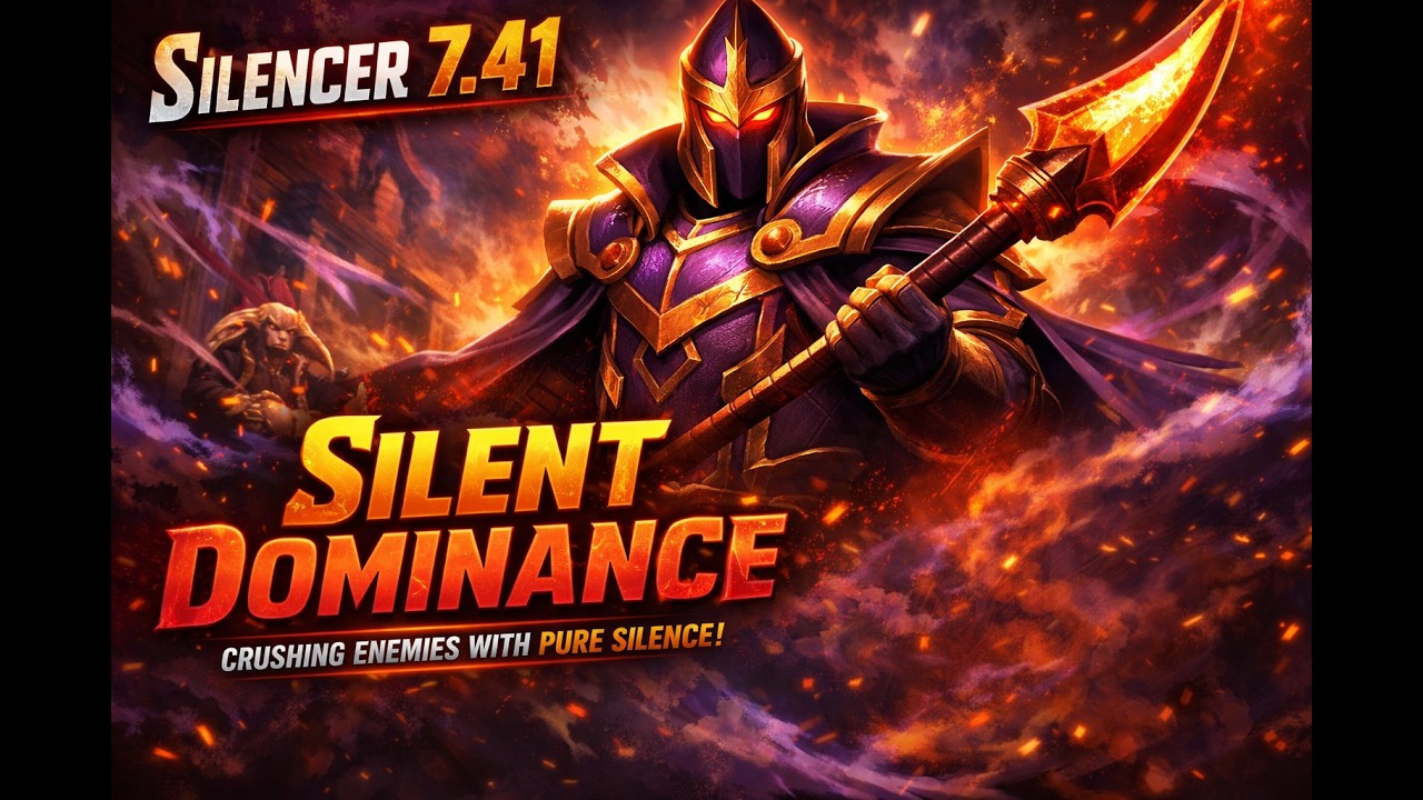 SILENCER 7.41 &mdash; ЗАКРЫЛ ВСЕМ РТЫ | Лёгкая катка на саппорте