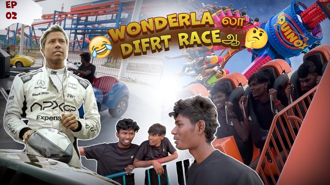 Wonderla ல Drift race ஆ  🤔😂| Wonderla Ep-02 | AAtti vlogs 