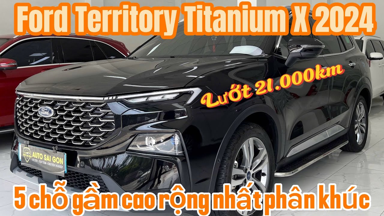 Ford Territory Titanium X 2024 lướt 21.000km | 5 chỗ gầm cao rộng nhất phân khúc #fordterritory 