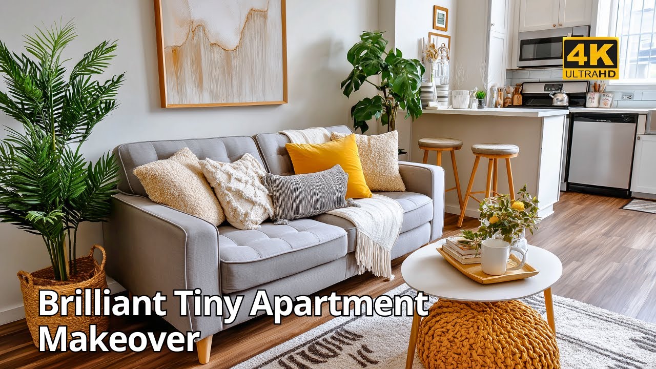 Brilliant Tiny Apartment Makeover You Won’t Believe | Affordable & Stylish Hacks