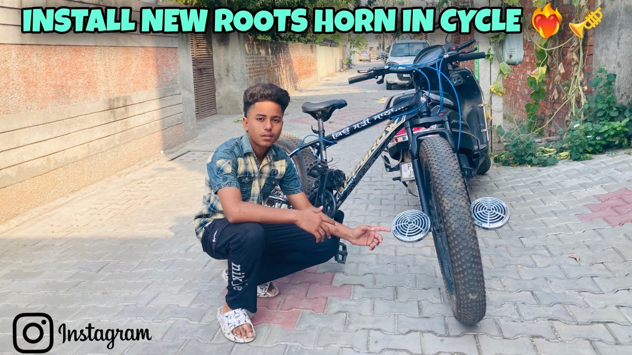 HOW TO INSTALL NEW ROOTS HORN IN CYCLE ❤️‍🔥💸 || full modified cycle ❤️