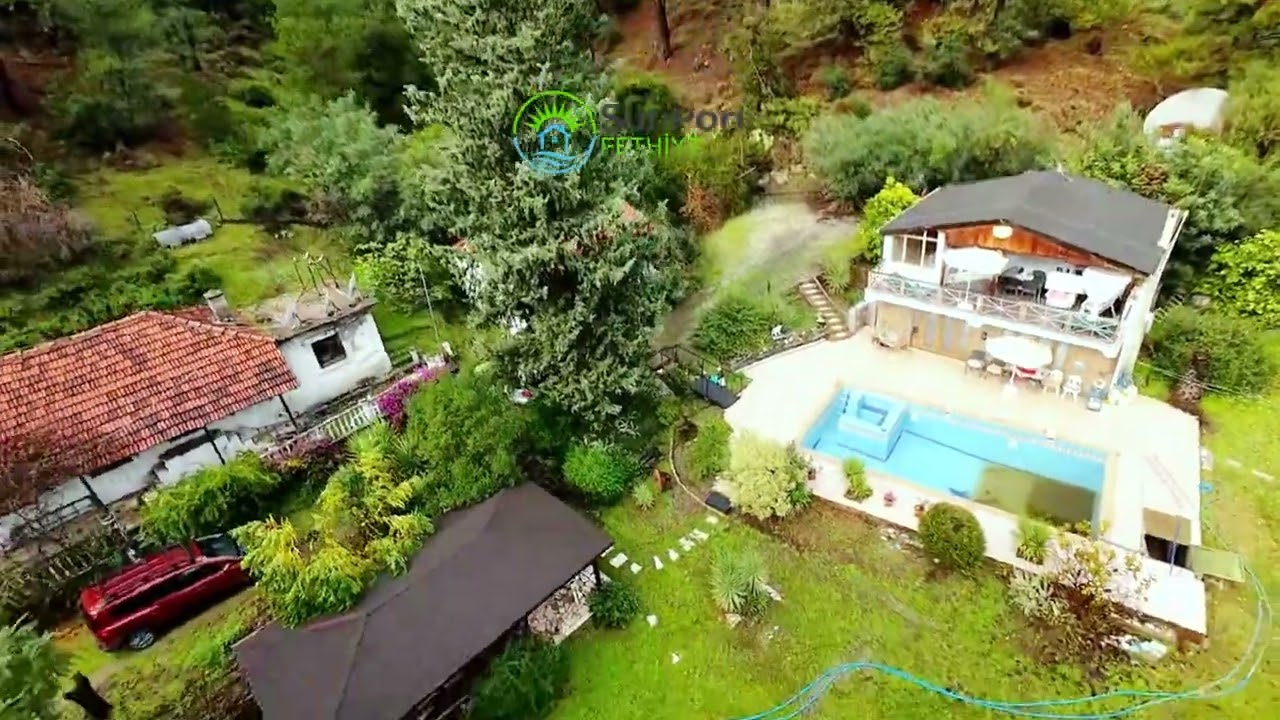 Fethiye Kargıda 2.700 m2 Arsa içinde Villa ve muhtelif Evler