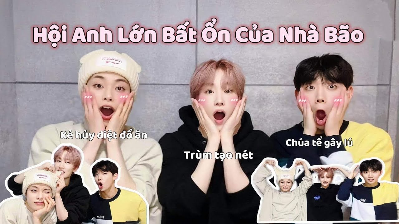 [Vietsub] Hội anh lớn bất ổn, kẻ huỷ diệt đồ ăn, trùm tạo nét, chúa tể gây lú của nhà Bão #tempest