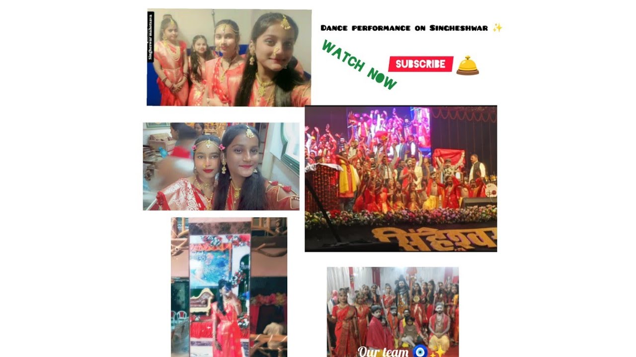 Our dance performance on Singheshwar ✨🧿