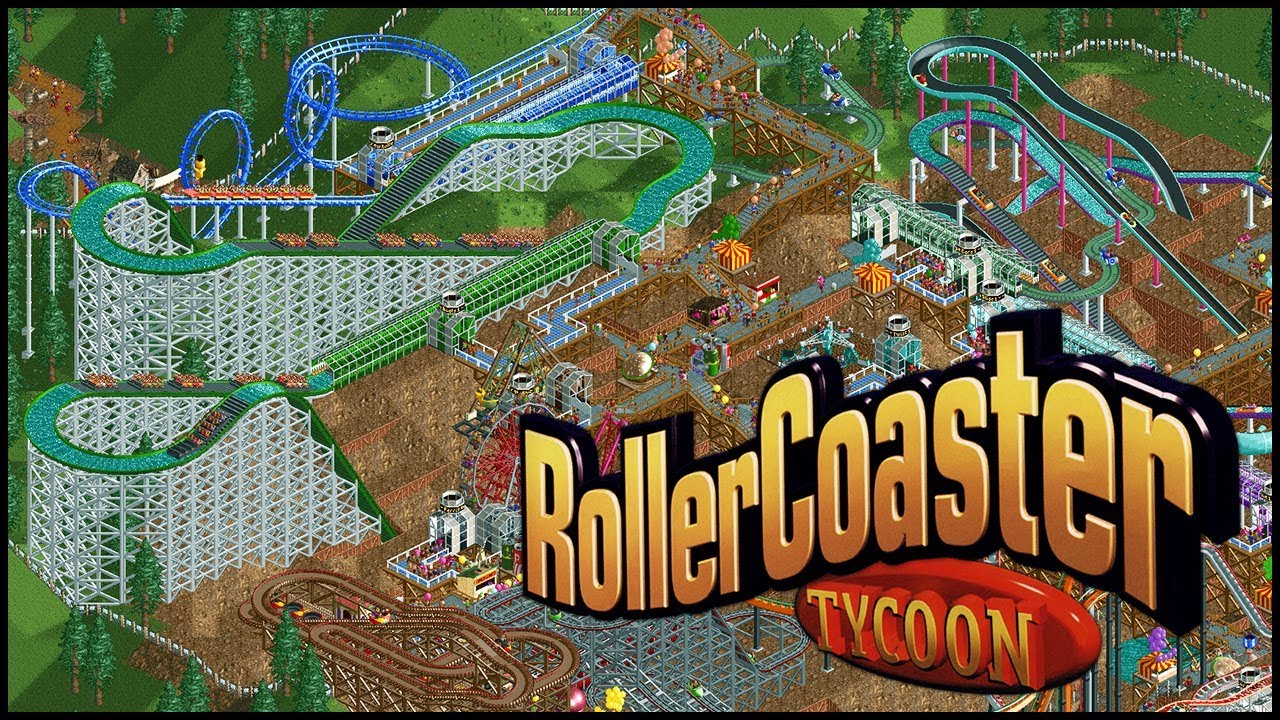 Rollercoaster Tycoon Scenario #34 - Canary Mines