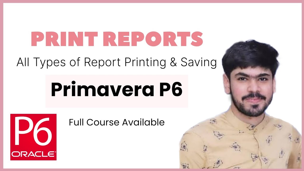 28 отчетов о печати в Primavera P6