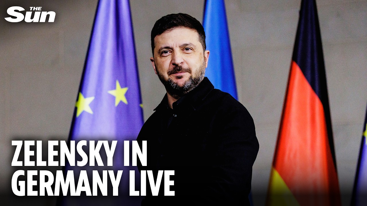LIVE: German Chancellor Friedrich Merz welcomes Ukraine's President Zelensky for talks in Berlin
