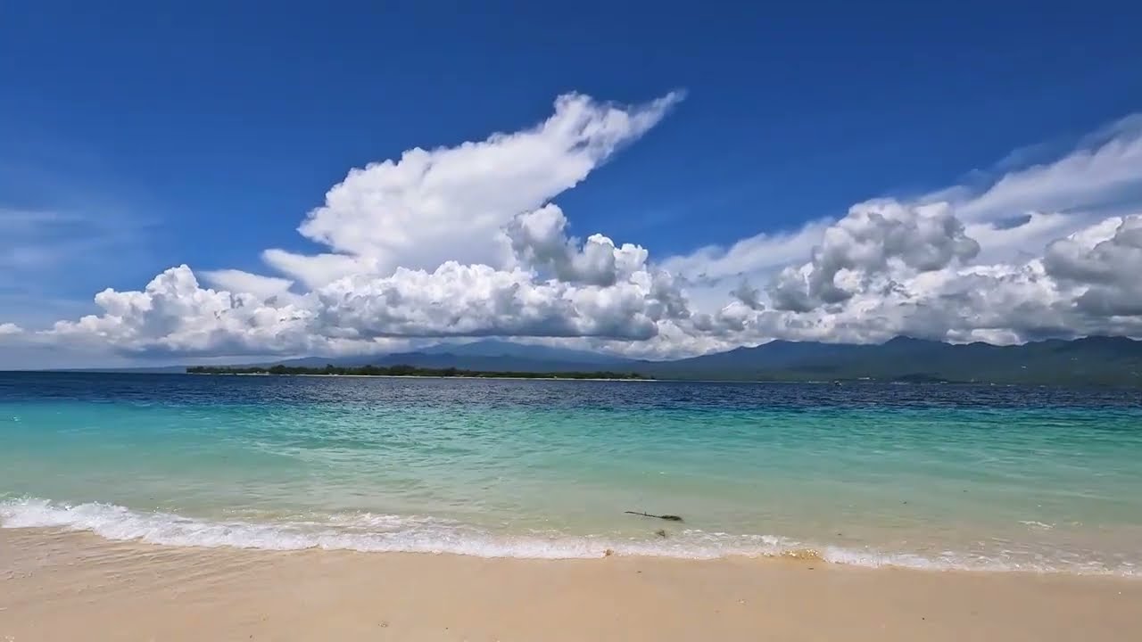 Walk around the island of Gili Meno | Indonesia  April, 2023  Part 1
