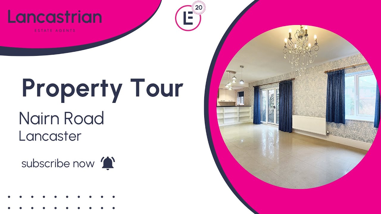 This is an impressive 4-bedroom detached house on Nairn Road in Lancaster | Property Tour