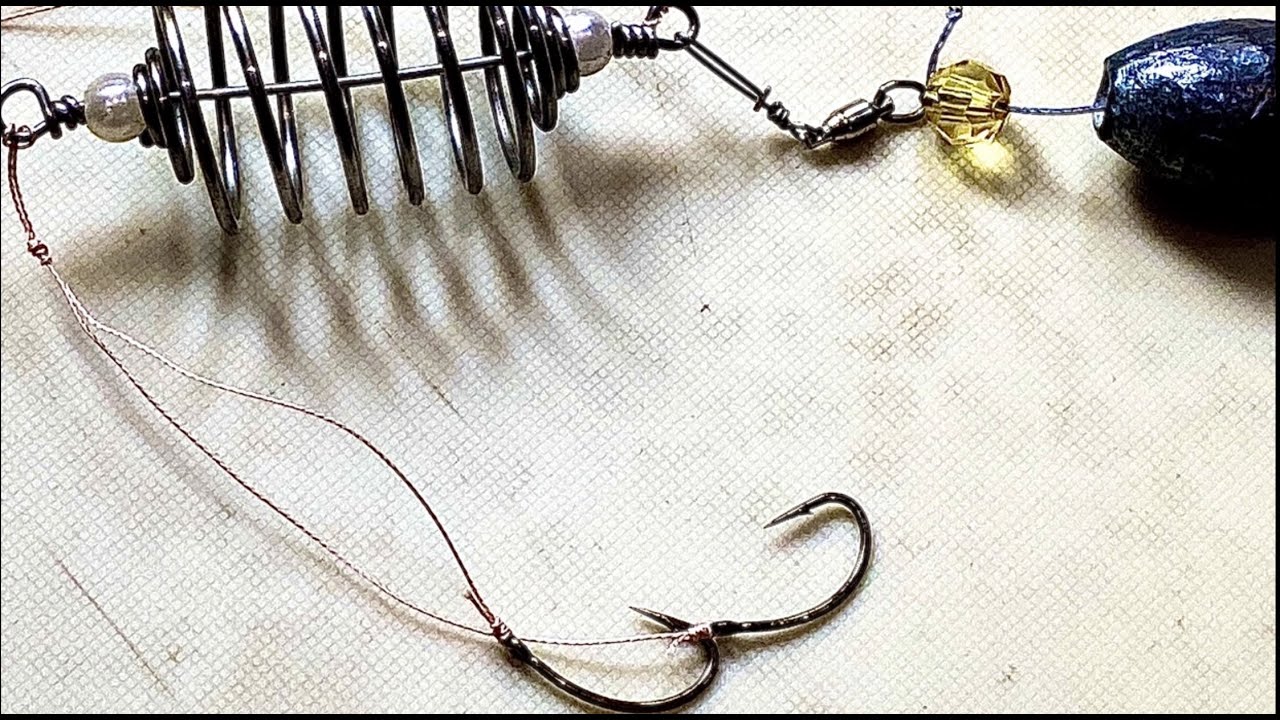 Tie the Fish Hooks Properly on the Feeder Fish - Cách buộc lưỡi câu lăng xê