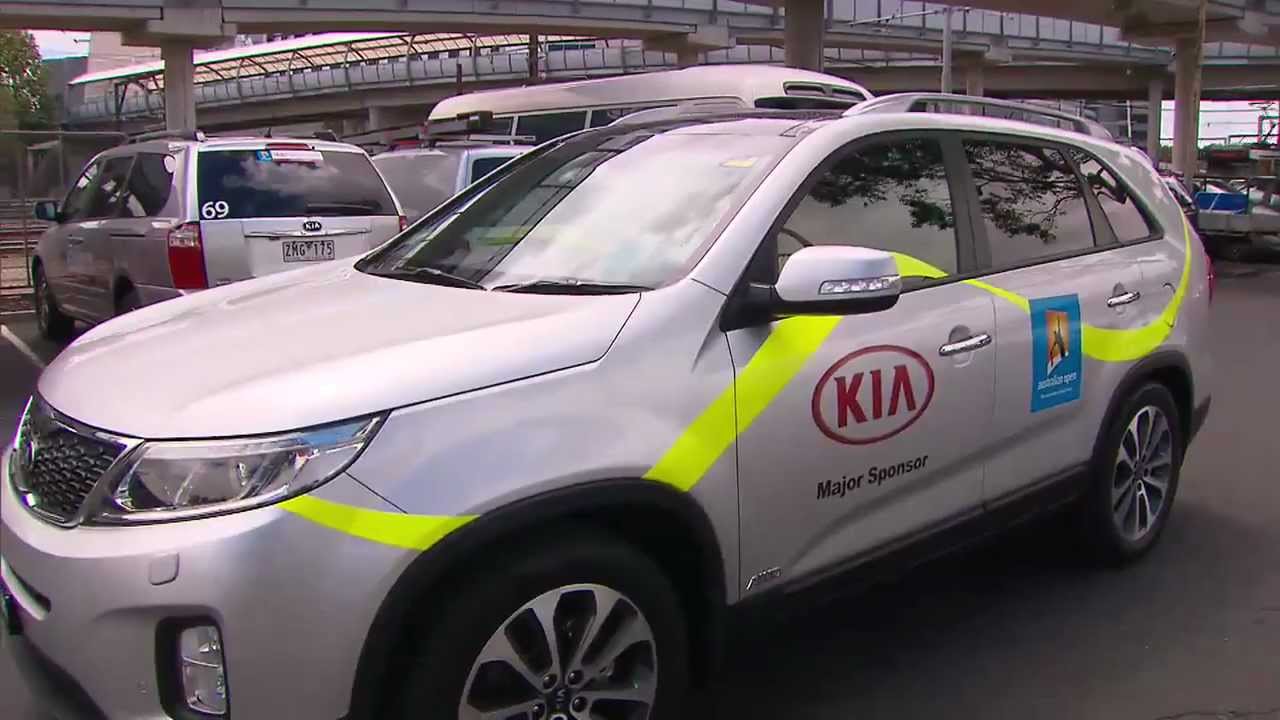 Behind The Scenes: Kia Open Drive - Australian Open 2013