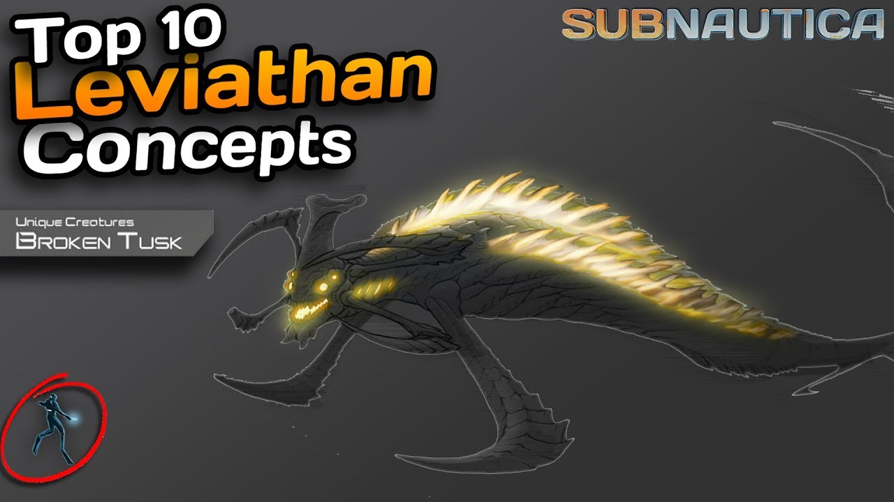 The SCARIEST leviathans! | -Top 10 scary Subnautica leviathan concepts