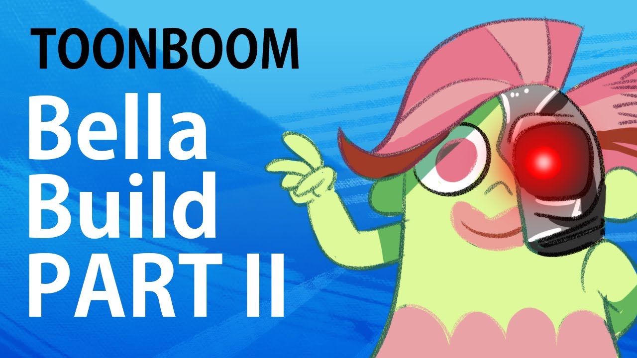 Toon Boom Animation - Character Building - BELLA (Part2)