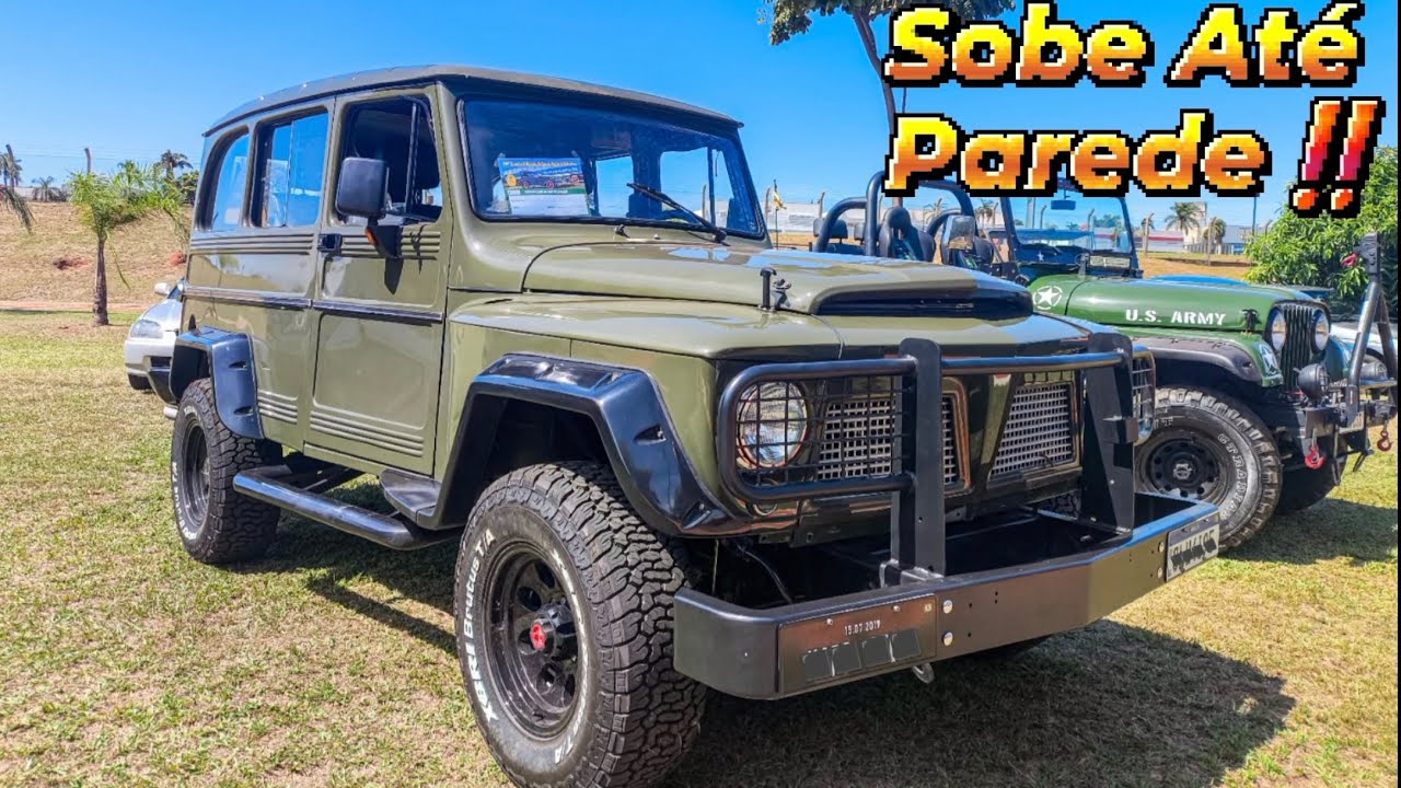 RURAL WILLYS 4X4 - Motor Diesel MWM E Tração do TROLLER ‼️