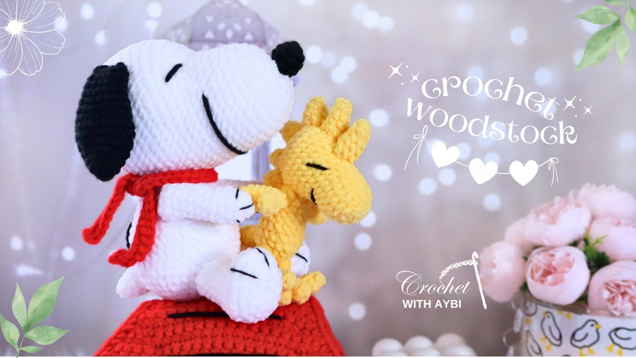 Woodstock Crochet Tutorial Part 2 | FREE PATTERN | Snoopy Crochet | How to Crochet Woodstock