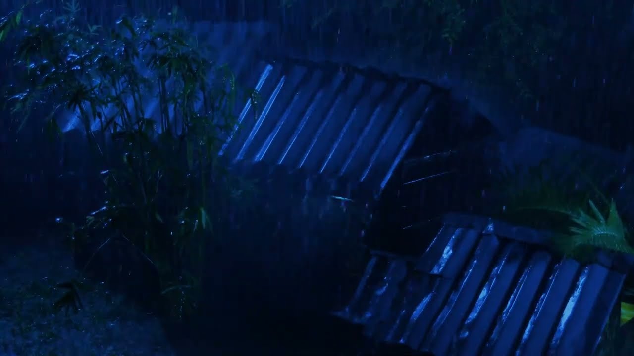 Pioggia Rilassante per Dormire - Suono di Pioggia e Tuoni di notte - Rain Sounds For Sleeping