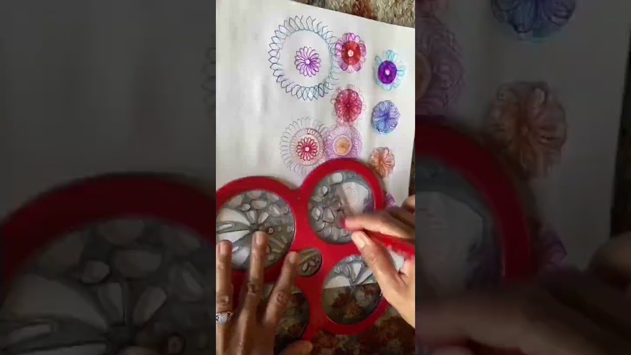 #how #to #drawing #cute #spirograph stepbystep drawing #art #shortsvideo #shortvideo #shorts #short