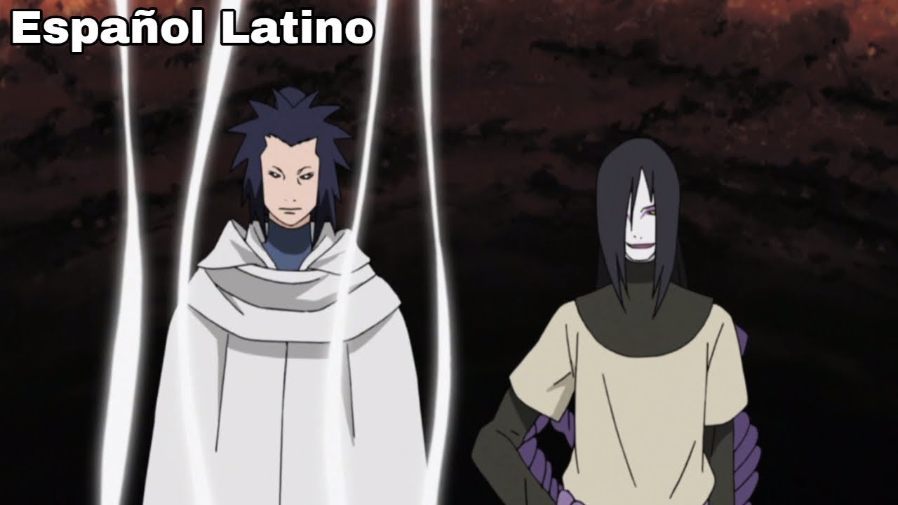 Orochimaru Revive al Tercer Kazekage vs Sasori: Naruto Shippuden ,Doblaje Latino