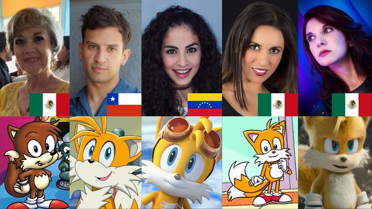 Evolución de Todas las Voces de Tails en Español Latino (1993-2024)