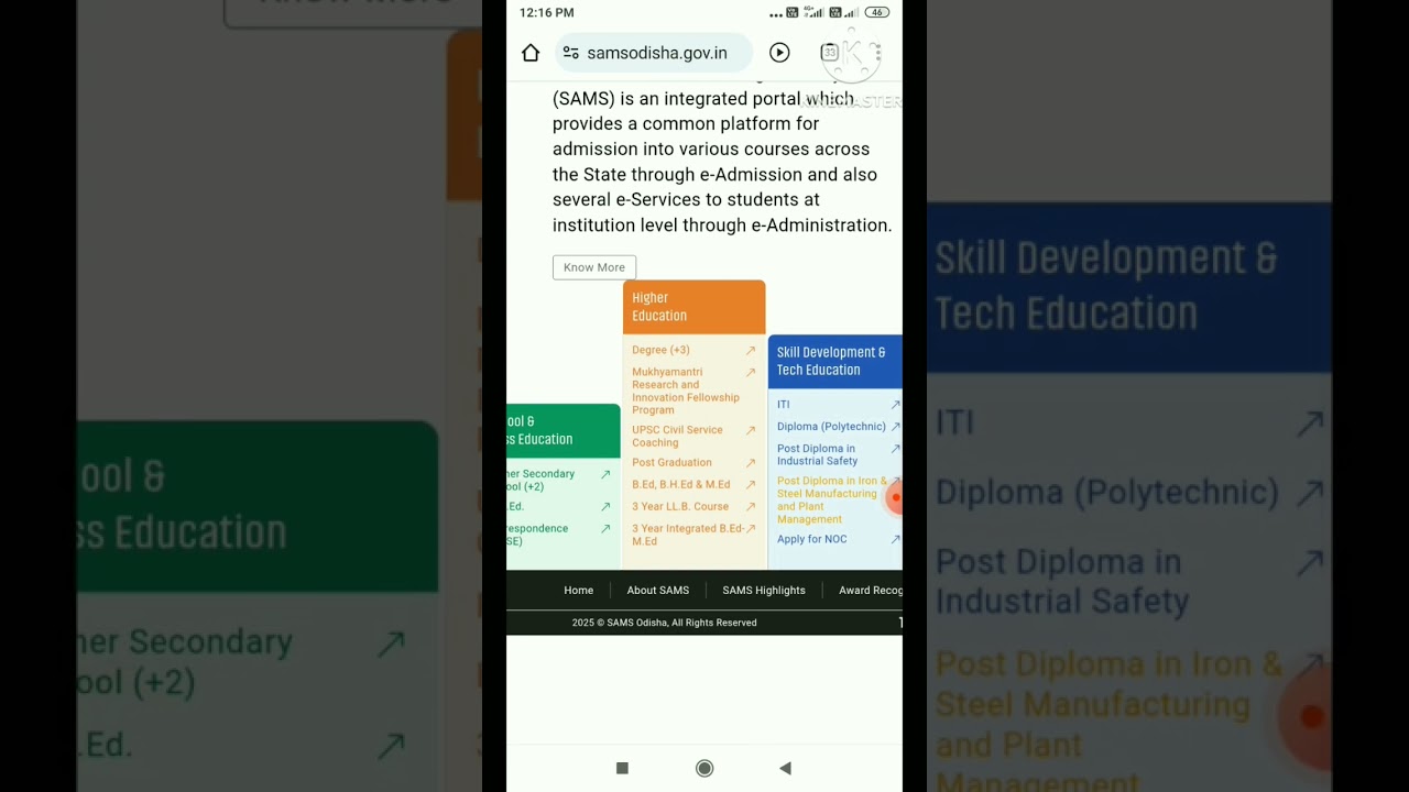 How to Check College Wise Cutt Off Mark in +3 UG Online  Addmission In Odisha 2025//Ms Education 07#