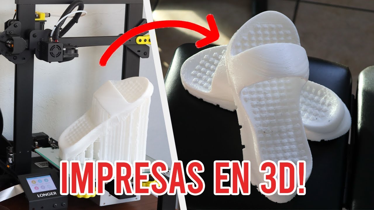 Fabrique unas Chanclas IMPRESAS EN 3D