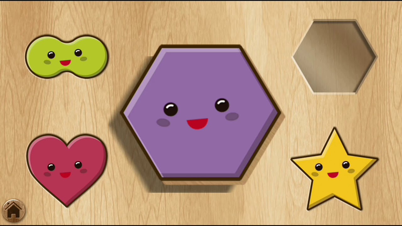 Learning Shapes & Colors For Kids & Toddlers | Baby puzzles Educational Game