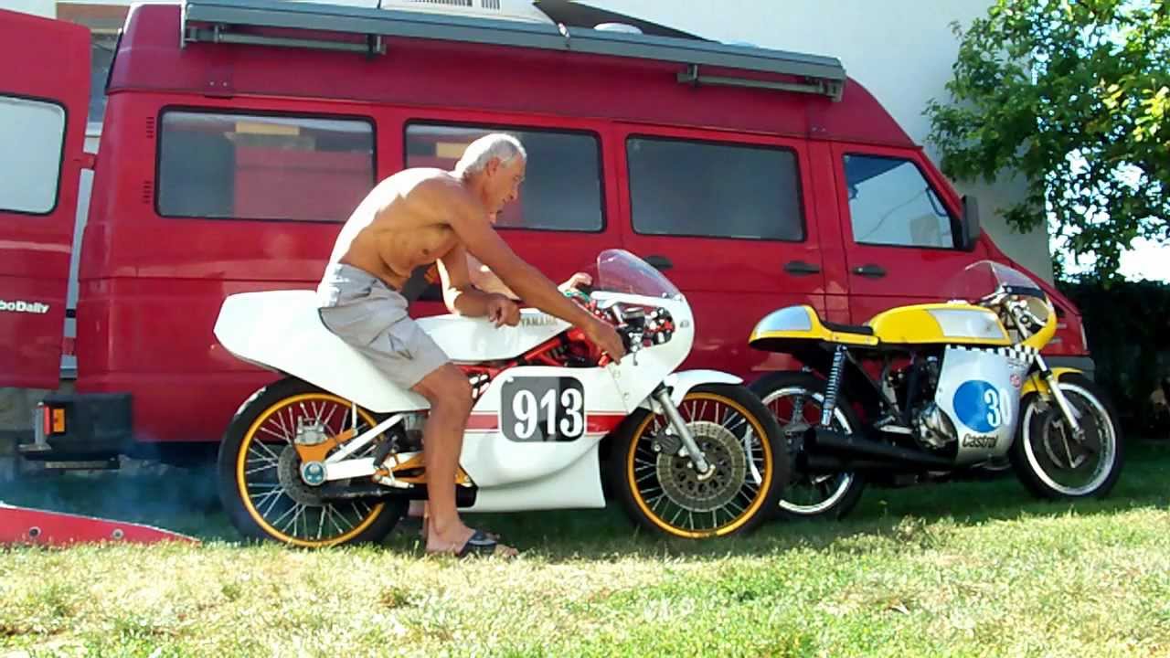 Yamaha TZ 125 H Warm Up