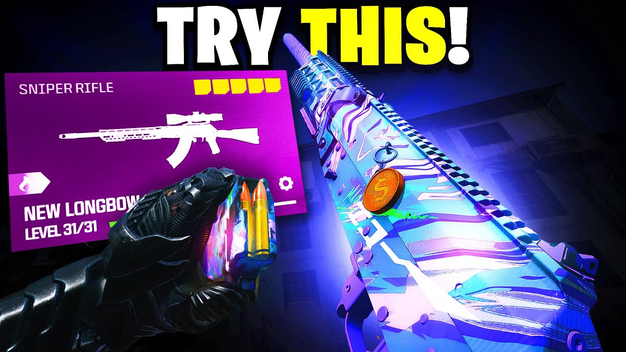 NEW LONGBOW WRECKS EVERYONE in MW3.. kinda (Best Sniper Class in MW3)