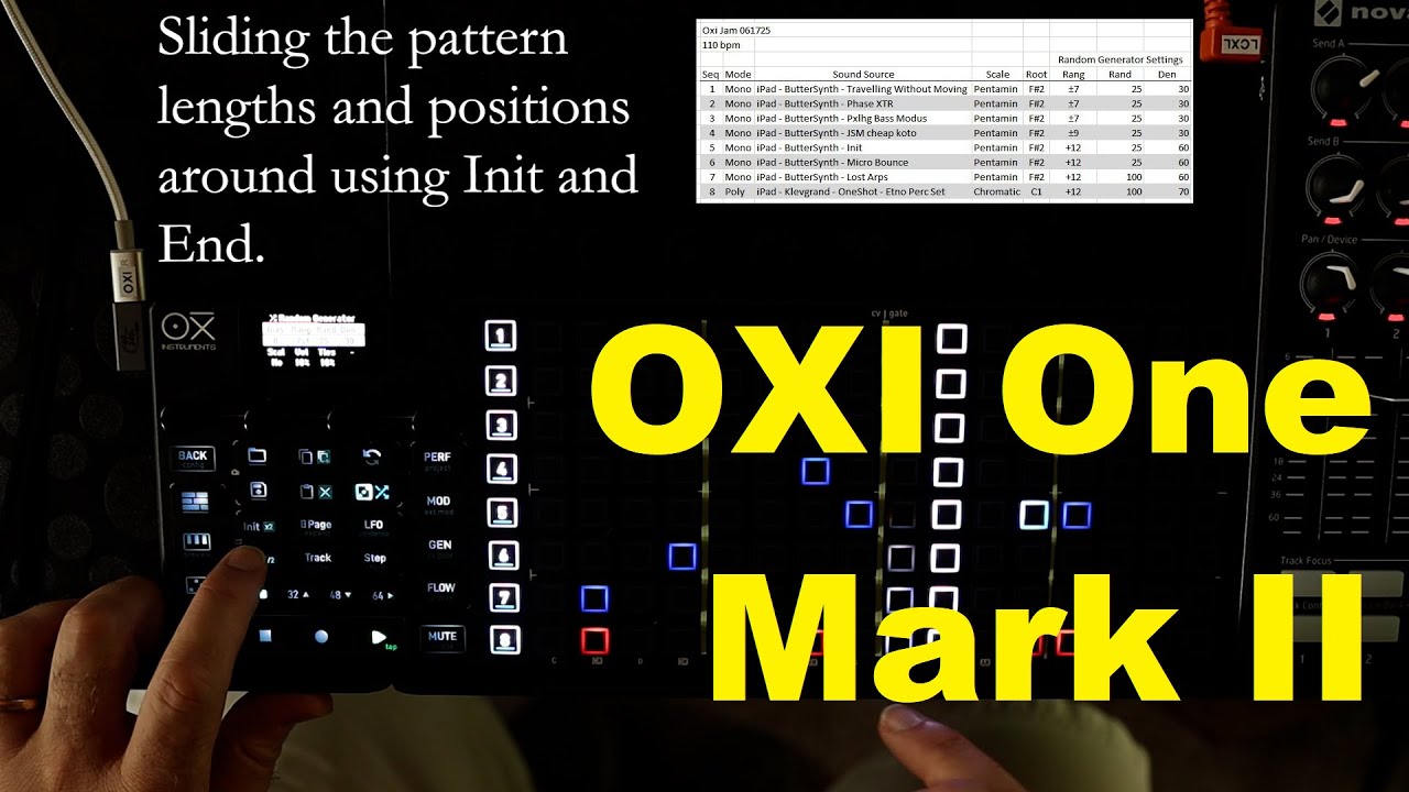 5 Minute Jam - OXI One Mark II