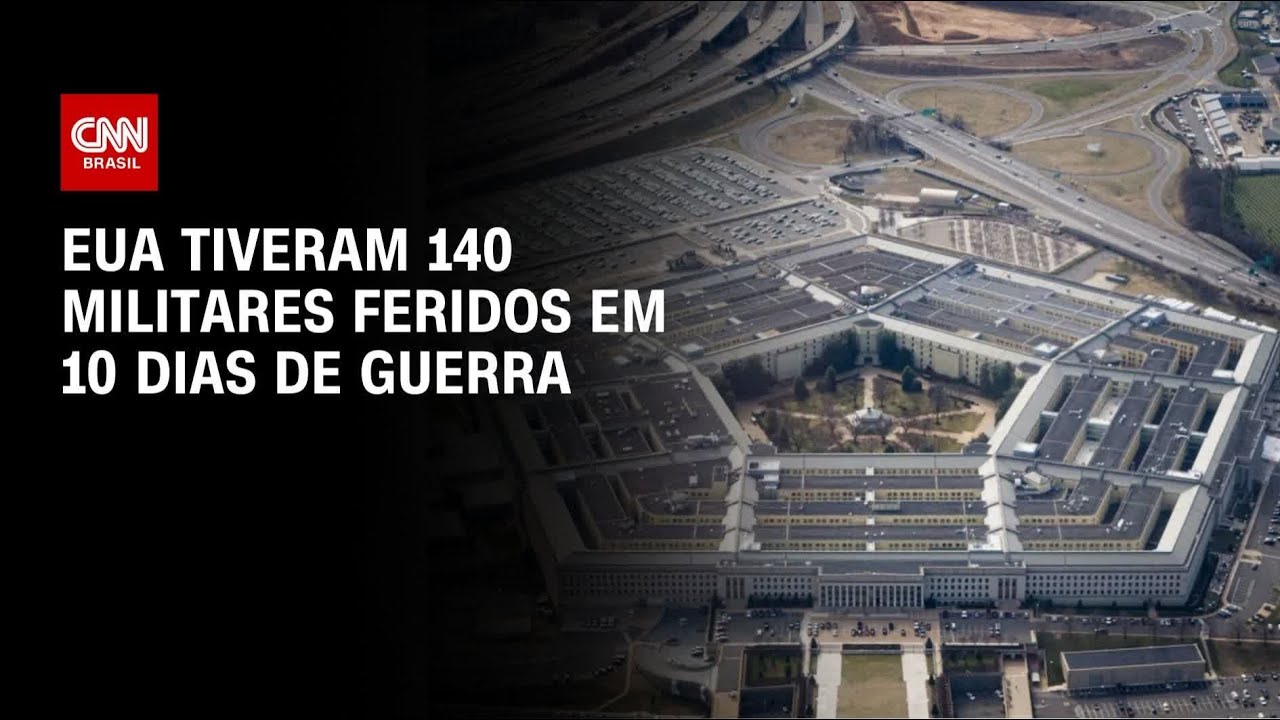 Pentágono diz que 140 militares americanos foram feridos na guerra | HORA H