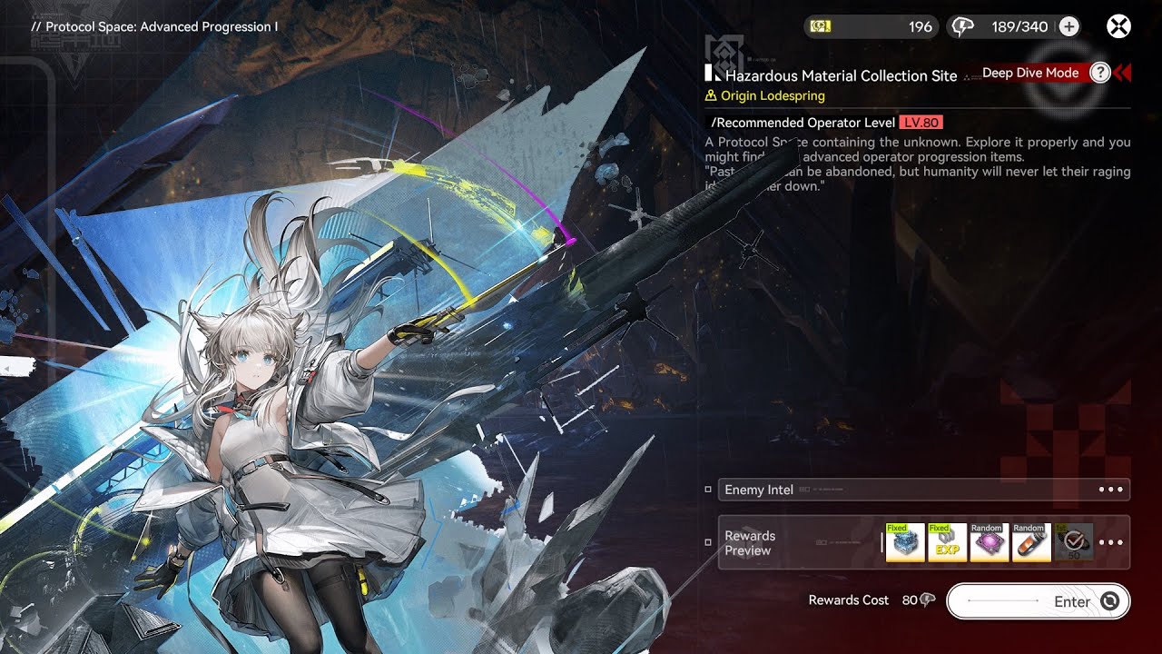 [Arknights: Endfield] Protocol Space: Advanced Progression I, Perlica No-hit Solo