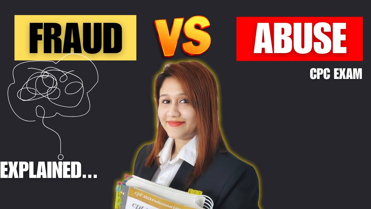 Fraud vs Abuse Explained | Must-Know Notes for CPC Exam