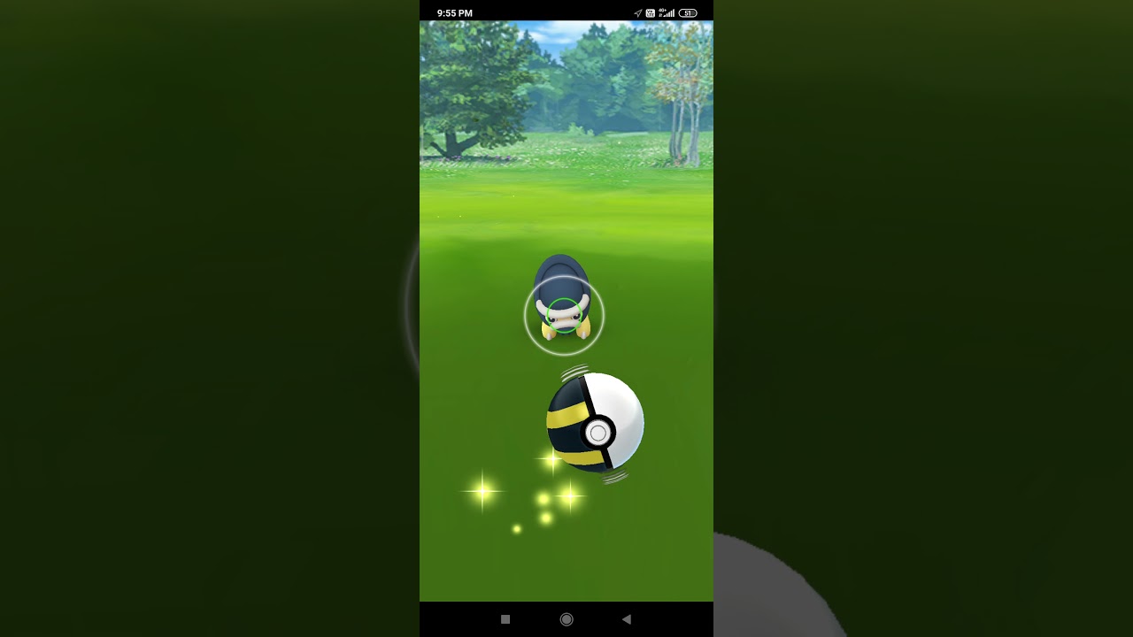 Caught Shiny Shieldon 