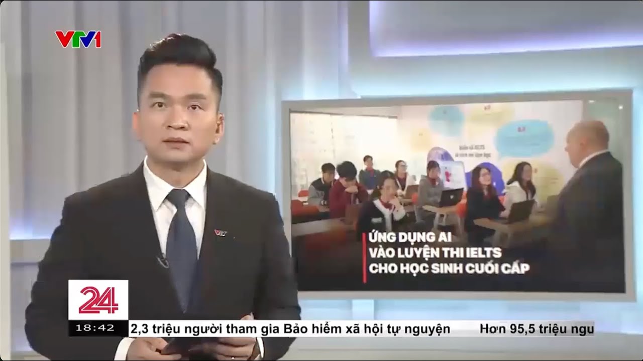 Học IELTS 8.0+ nhờ AI Smartcom l&ecirc;n s&oacute;ng VTV1