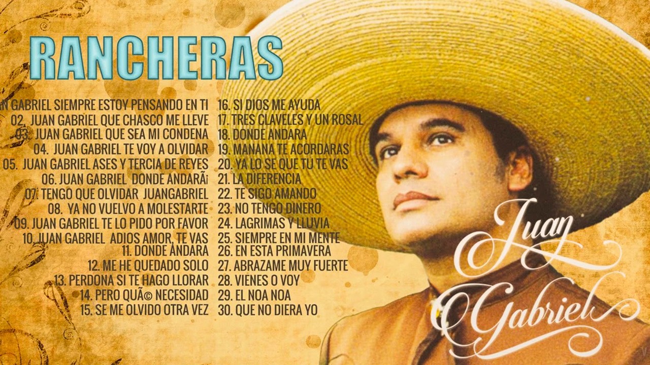 ÉXITOS DE JUAN GABRIEL RANCHERAS MIX - JUAN GABRIEL SUS MEJORES EXITOS ROMANTICOS#