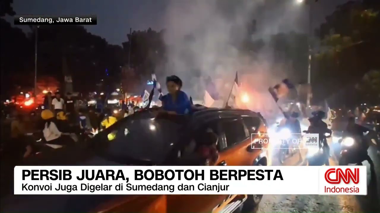 Persib Juara Liga 1 Indonesia, Bobotoh Berpesta