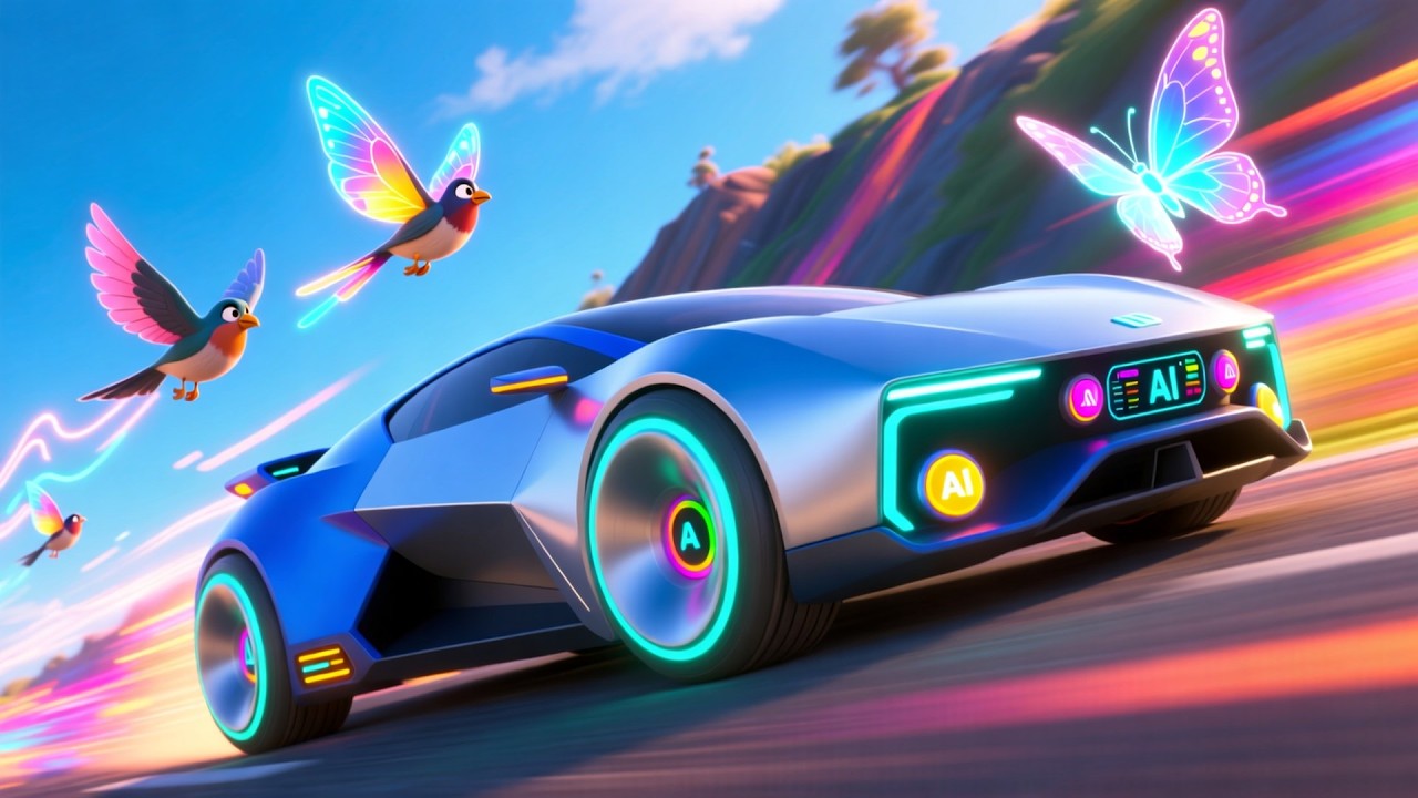 Speedy Car, Fun Ride 🚗 | Kids Action Song | Sing Along Adventure