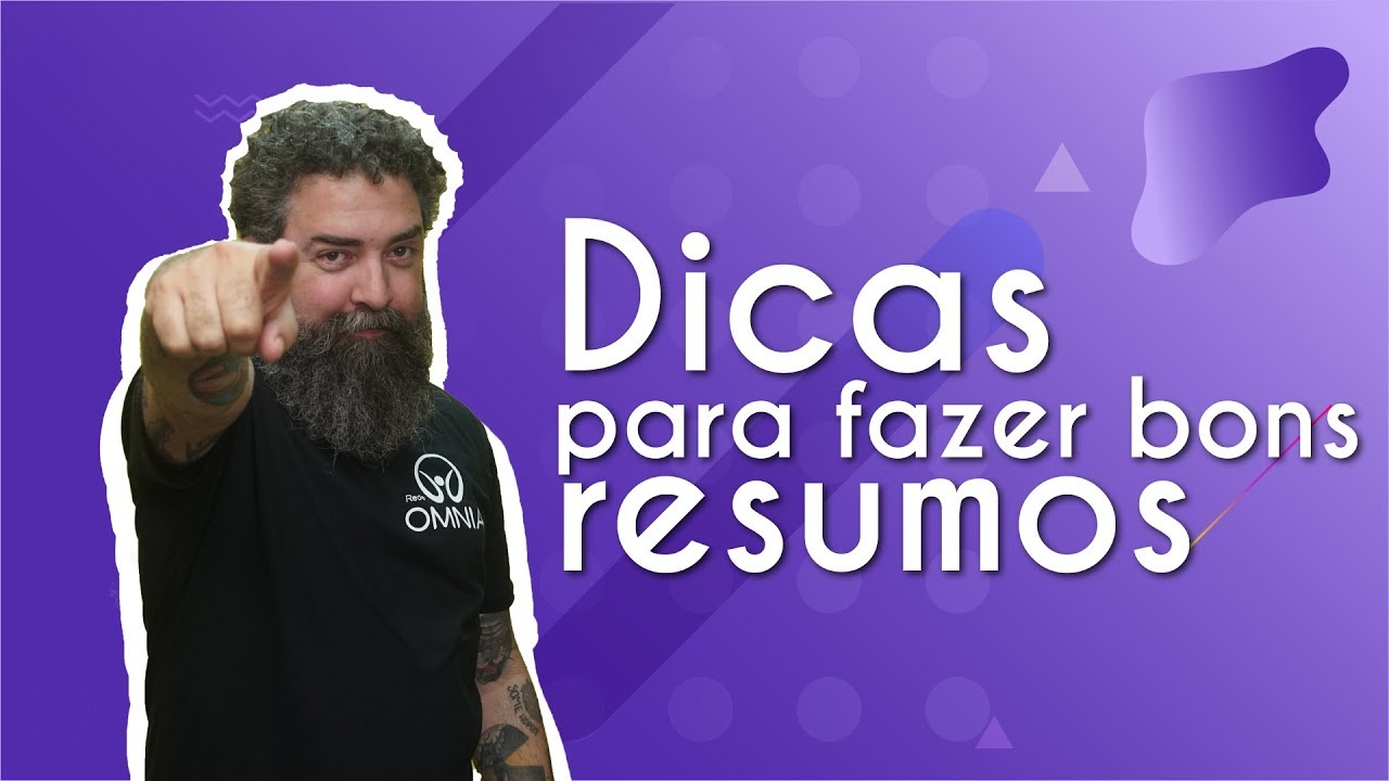 Dicas para fazer bons resumos - Brasil Escola