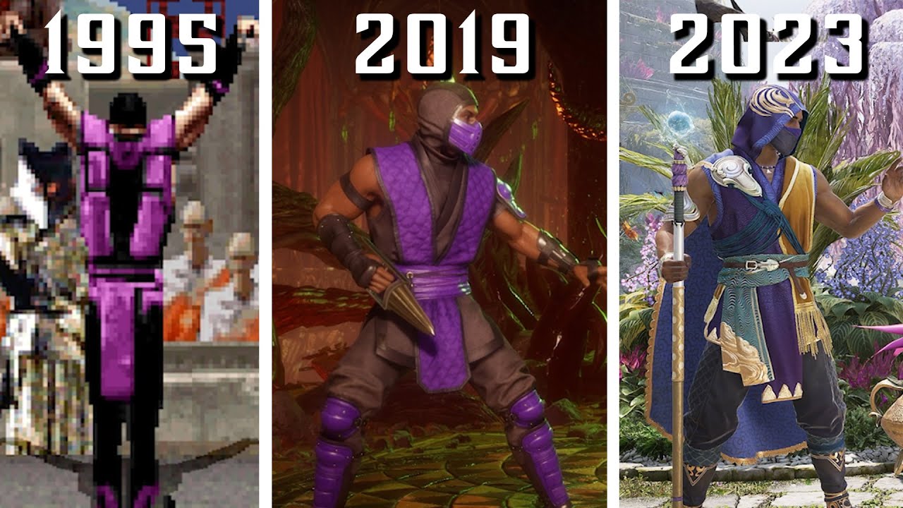 Evolution of RAIN in Mortal Kombat Games! (1995 - 2023)
