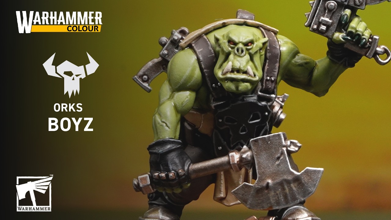 How to Paint an Ork Boy | Warhammer 40,000 | Armageddon