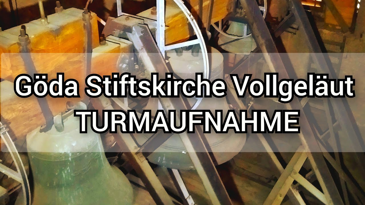 Göda (Lausitz): Die Glocken der ev. luth. Stiftskirche St. Peter und Paul (TURMAUFNAHME)